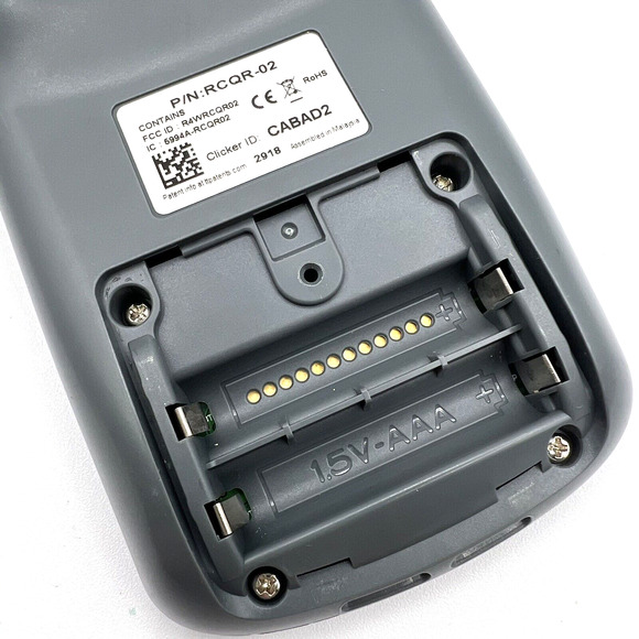 TURNING TECHNOLOGIES QT2 Response Device Clicker P/N RCQR-02 TURNS ON WORKS EUC - Picture 2 of 8